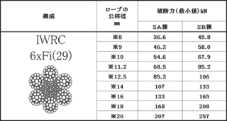 IWRC 6×Fi（29）